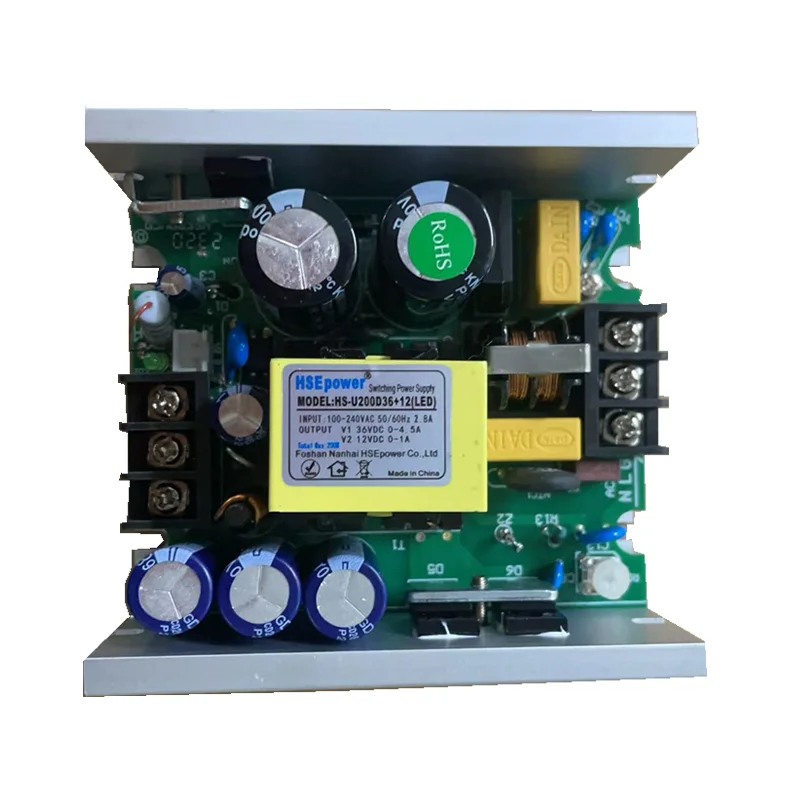 HS-U200D36 + 12 (LED) 36V12V بطاقة إمداد الطاقة لمصفوفة LED 5x5 مصباح الرأس المتحرك #1