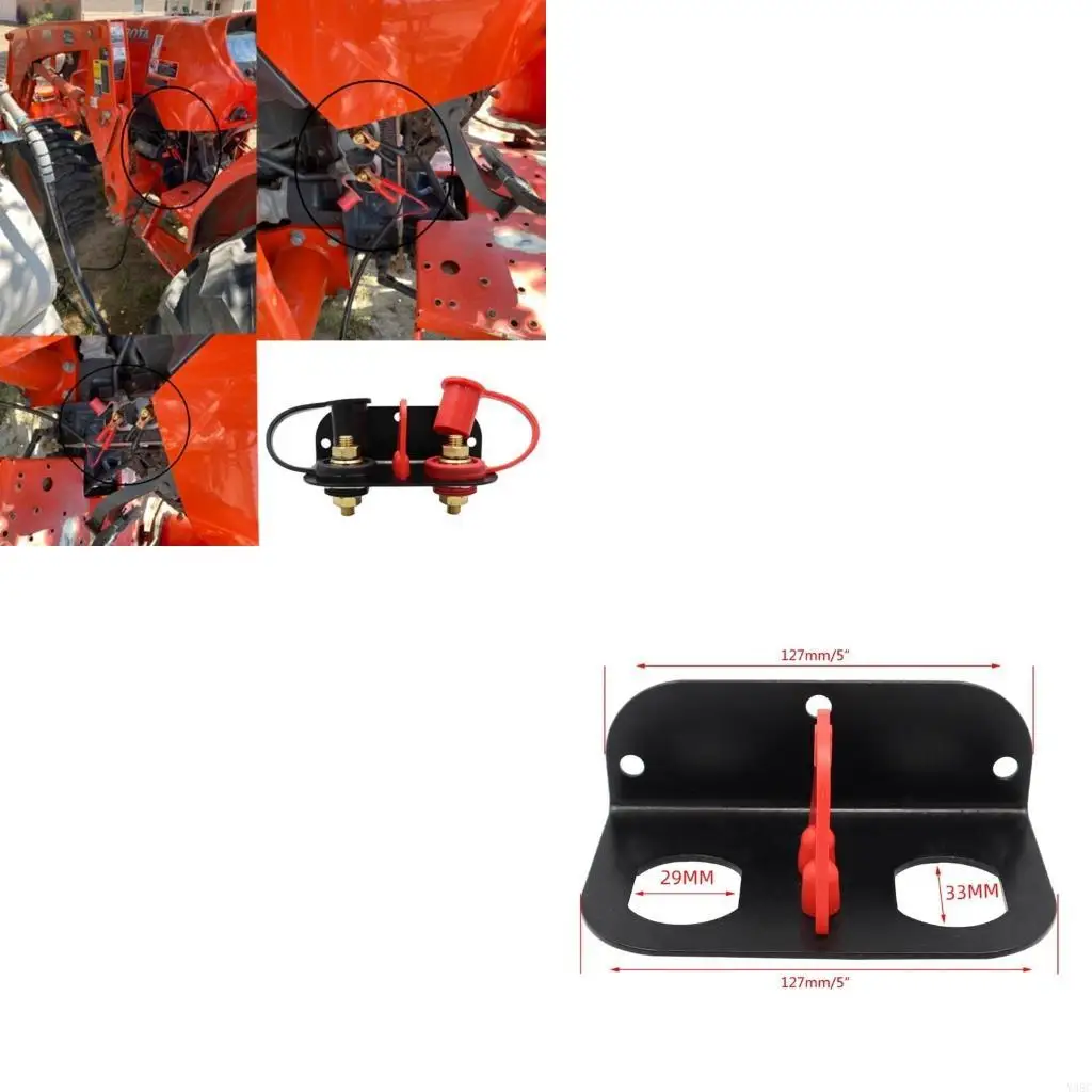 

12 В 24 В панель базовая база для разъема батарея батарея