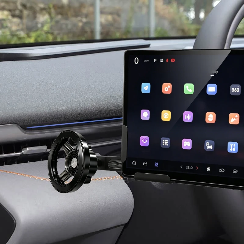 For Smart#1/#2/#3、Volkswagen ID.4/ ID.Tiguan/Volkswagen ID.3、2026 Volkswagen Jetta/Golf GTI Car navigation mobile phone holder view 6