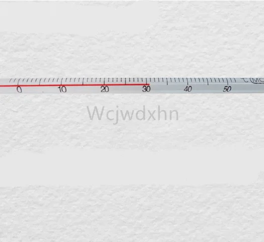 30cm 길이의 빨간색 액체 온도계 0 -200 섭씨 화학 실험 교육 도구