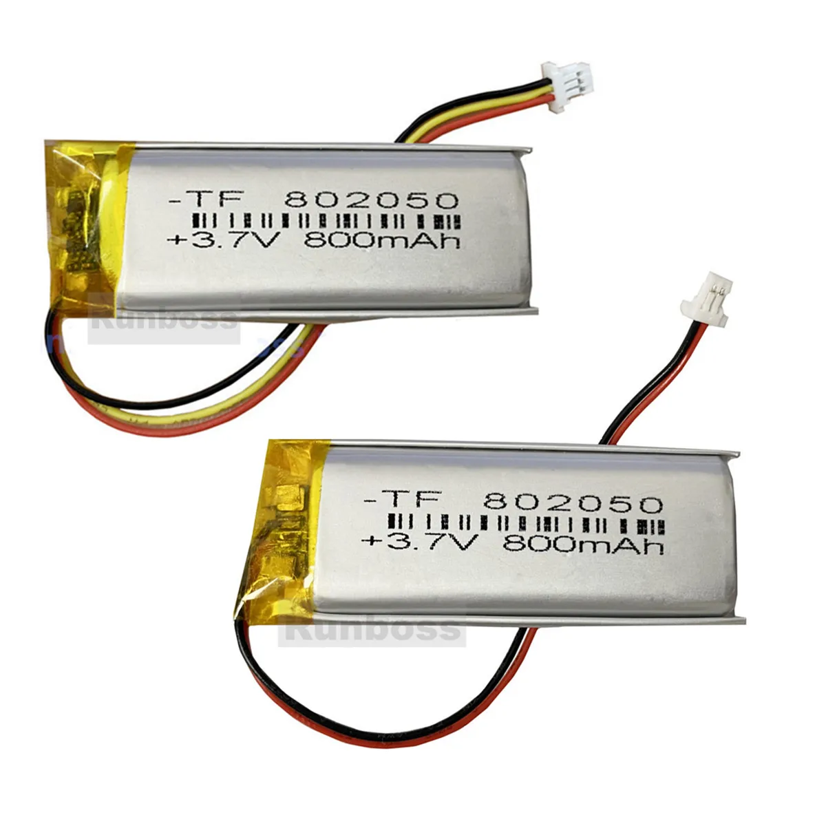 3.7V 800mAh PTC802050 Battery For Sena SRL2 3-Wire 2 Wires Plug 2 Pin 3 Pin SRL 2 Bluetooth Headset Helmet Headphone Battery