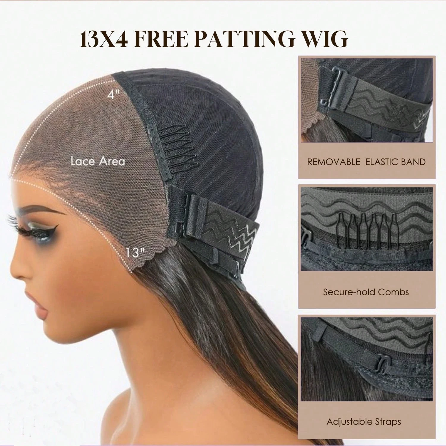 13X4 HD الدانتيل الباروكة الأمامية البرازيلي باروكة من شعر طبيعي السويسري الطبيعي حواف كاملة الدانتيل 250% الكثافة مستقيم الدانتيل الجبهة الباروكات الشعر البشري