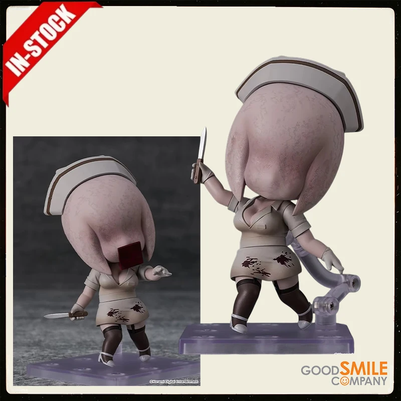 Original GSC Nendoroid 2837 Silent Hill 2 Bubble Head Nurse Action Figure Anime Toys In Stock