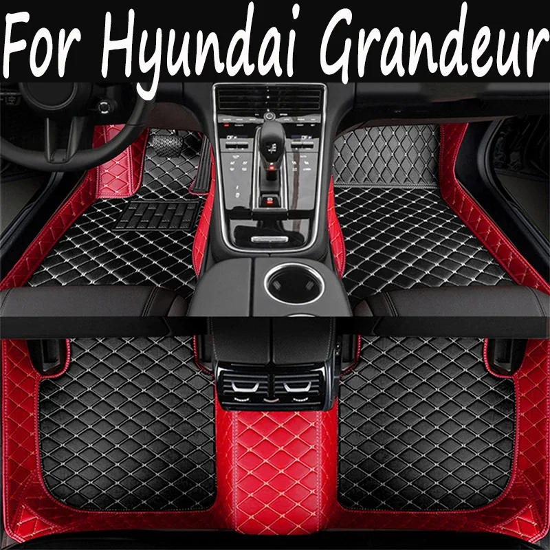 

Car Floor Mat For Hyundai Grandeur Azera HG 2012 2013 2014 2015 2016 2017 Waterproof Pad Car Mats Foot Covers Car Accessories