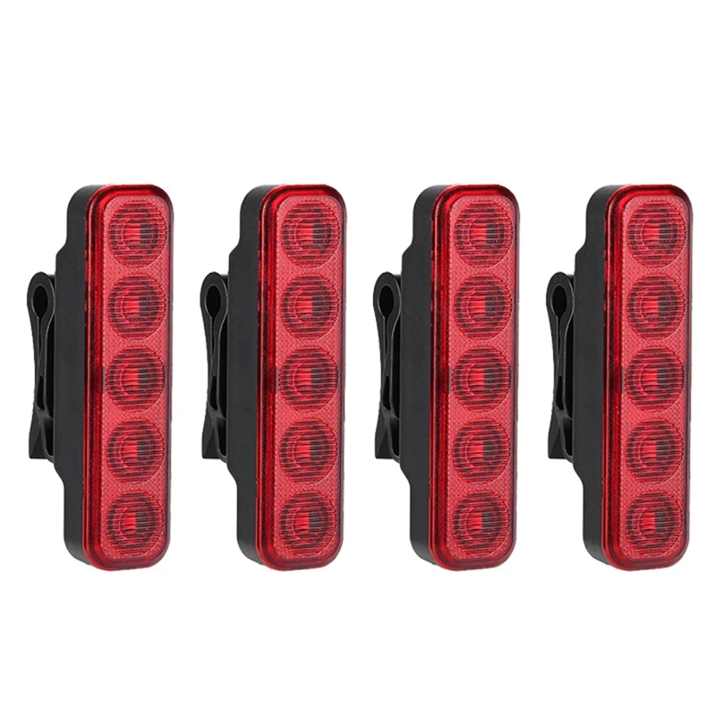 Fietsachterlicht LED Multi-Mode Opladen Mountainbike Achterlicht met hoge helderheid Fietsuitrusting
