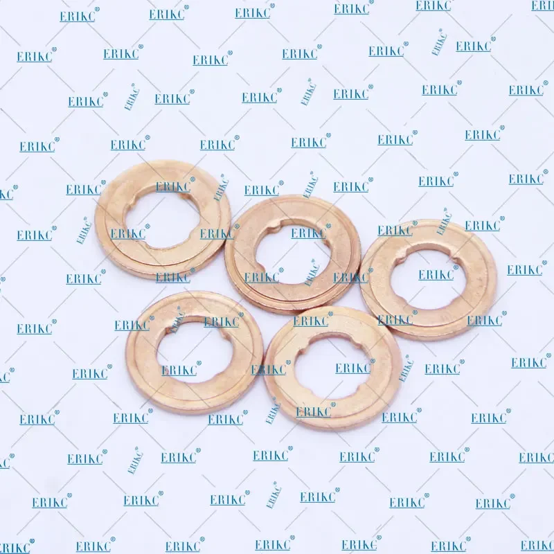 4PCS 9001-850C Injector Washer Shims Copper Rings Gasket 9001 850C 9001850C Thickness 7.1*15*3 3mm for Delphi EJBR04501D