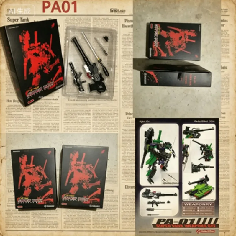 

Special Offer Perfect Effect PE PA01 PA-01 Upgrade Kit Super Tank Weapons Set Accessories In Stock Now