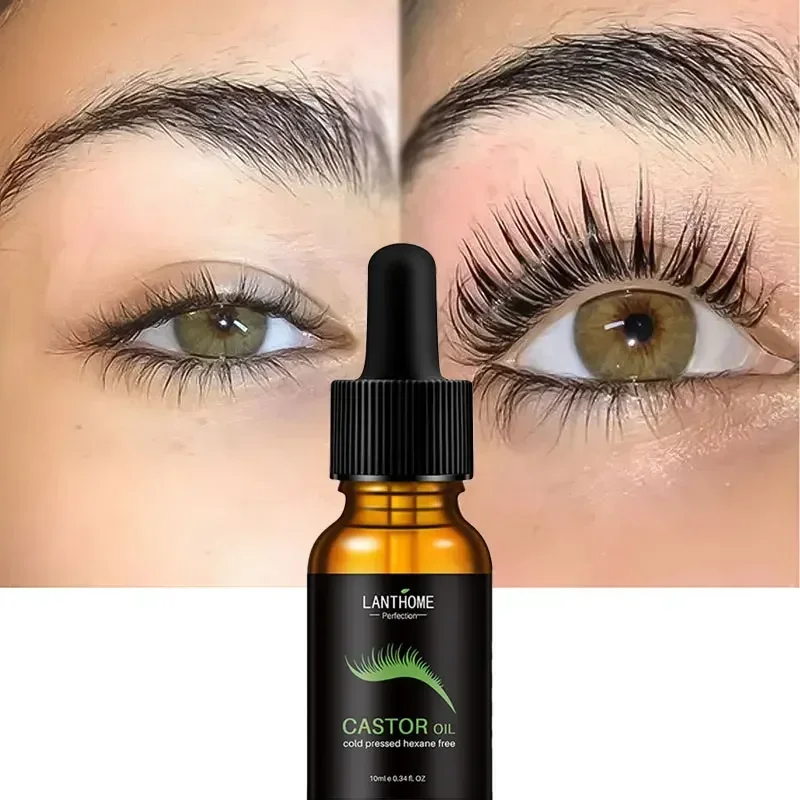 Sérum de Croissance Rapide des Cils en 7 Jours, Produits Rehausseurs de Cils, Plus Longs et Plus Fuller, Soins pour Homme et Femme