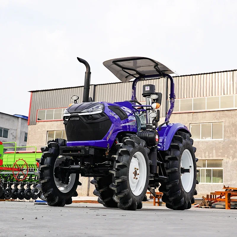 Factory Directly Supply Cheap Price 4wd Compact 30hp 50hp 80hp 120hp Mini Small Garden Farm Agriculture Tractor