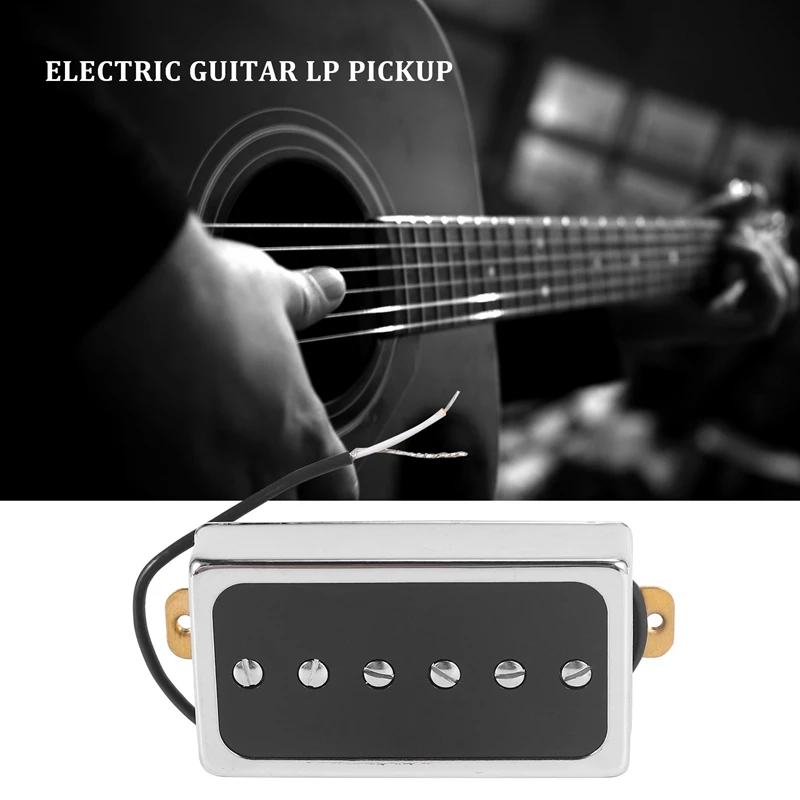 P90 Electric Guitar Pickup Humbucker Size Single Coil Pickup Guitar Parts And Accessories