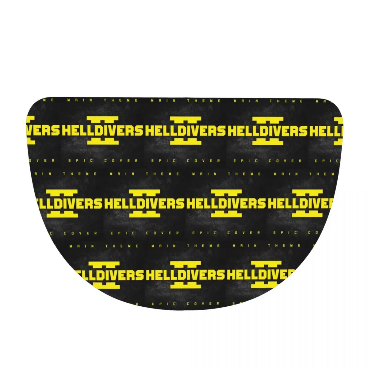 Liber Tea Soft Flannel Half Round Doormat Non Slip Bathroom Mat Absorbent Floor Carpet for Living Room