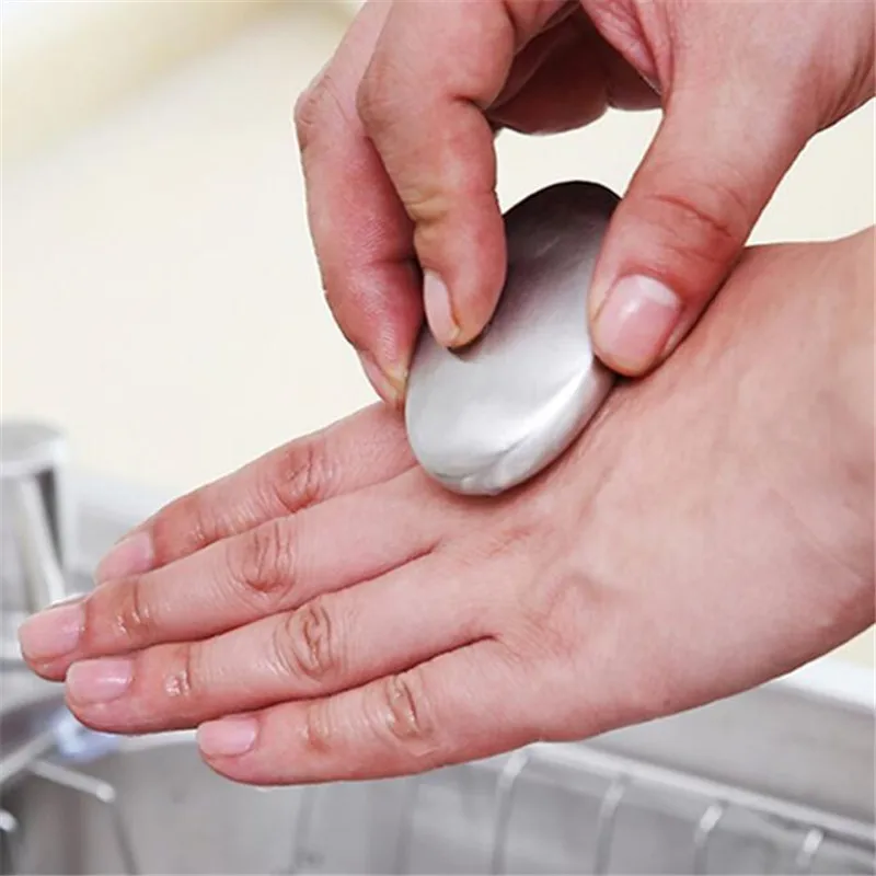 Deodorizing Soap ElimInates Garlic Onion Smells Chef Soap Stainless Steel Soap Hand Odor Remover Kitchen Gadget Tool