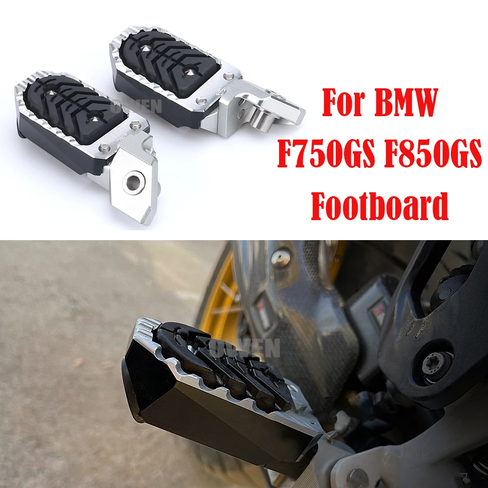 

For BMW F750GS F850GS Motorcycle Foot Pedal F750GS F850GS Footrest Pedal Kits Aluminum Footboard Step Adventure