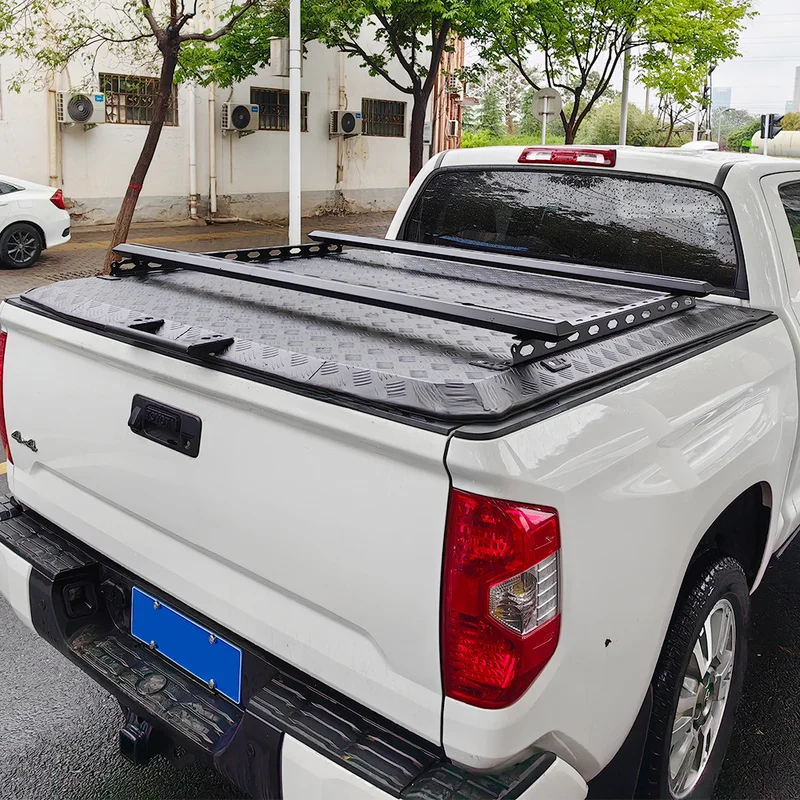 High Quality Lift Up 4X4 Full Offroad Vehicle Aluminum Fall Prevention Truck Pickup Hard Bed Cover Ranger