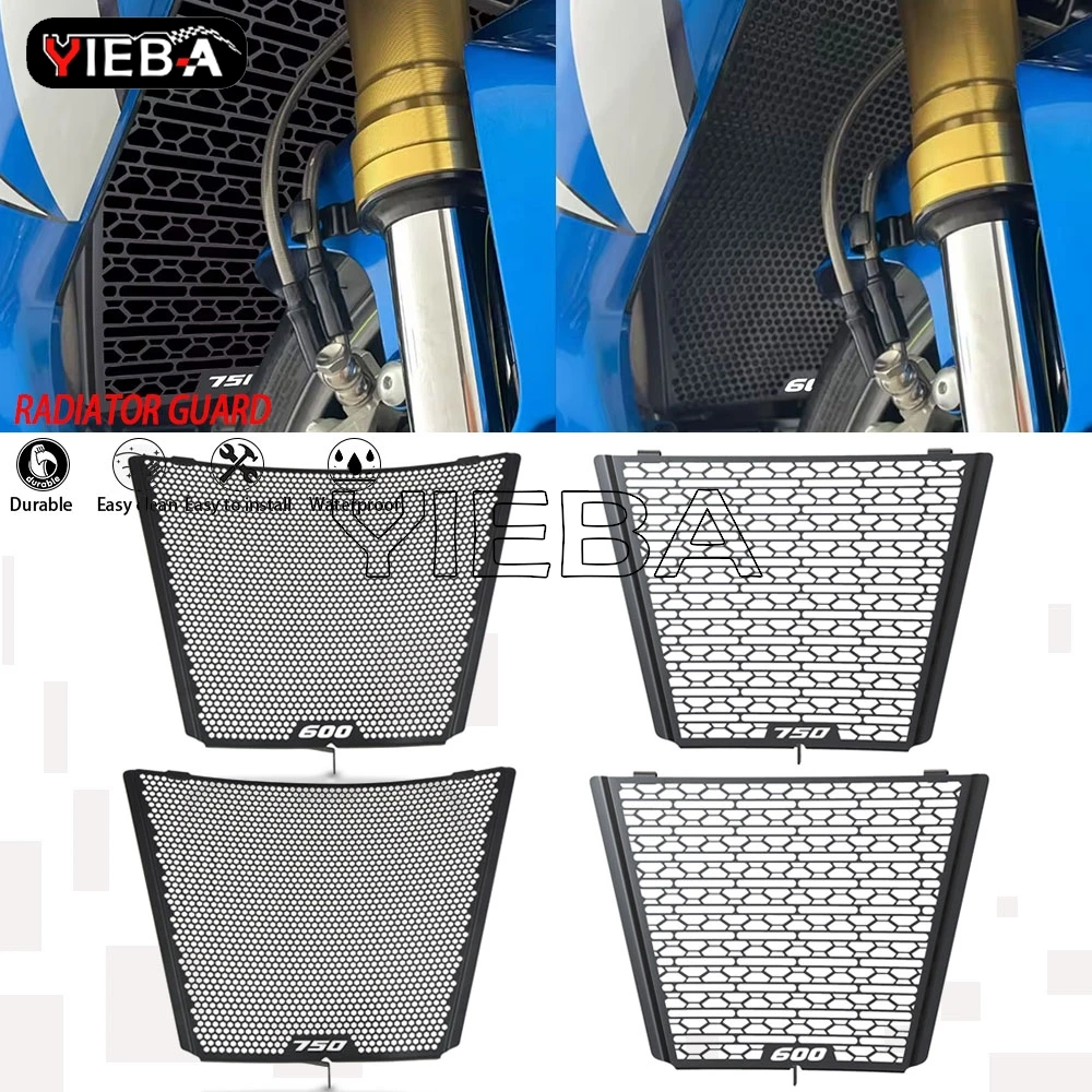 

2025 Motorcycle Accessories FOR SUZUKI GSXR-600 2006 2007 2008 2009 2010-2024 GSXR-750 Radiator Guard Cooler Protection Cover