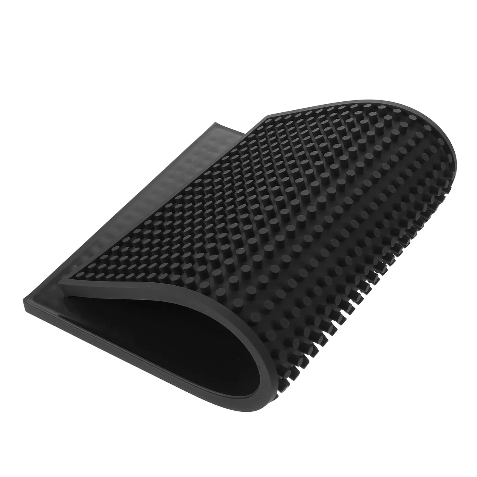 13.8x7.9 Inch Thick Nonslip Cutting Board Mat Multipurpose Safety Grip Pad for Kitchen Prep Counter Protection Non Skid Placemat