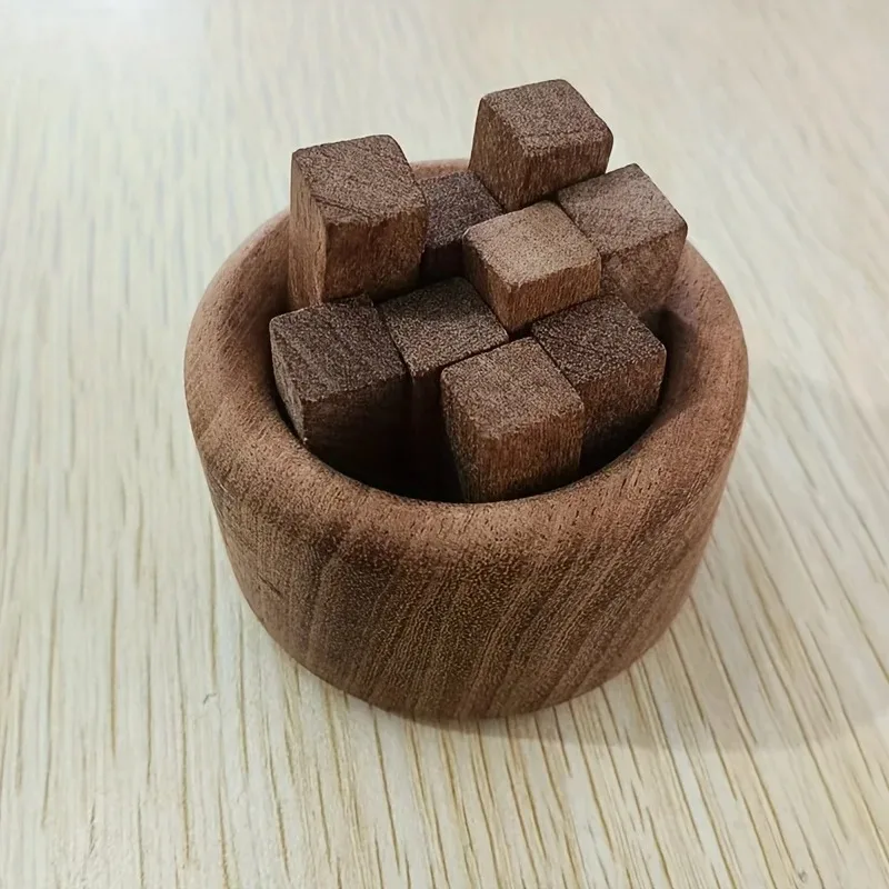 창의적인 나무 아로마테라피 디퓨저 에센셜 오일 용기, 편안한 분위기를 위한 홈 데코 스틱 디스펜서 썸네일 4