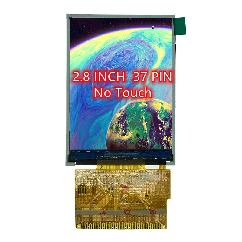 ILI9341 2.8 inch TFT LCD 8080 Parallel port Capacitive touch SPI Serial 240*RGB*320 Plug in connector