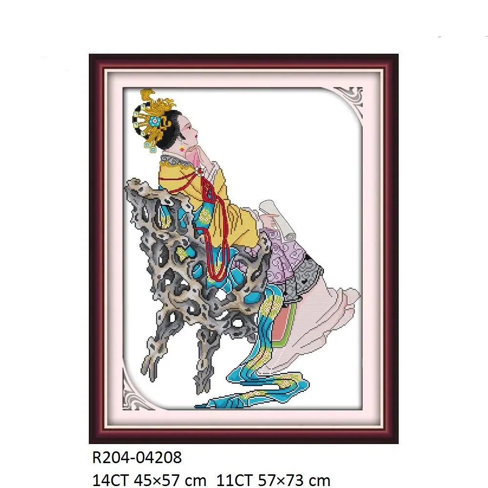 Jinling Twelve Beauties Cross Stitch, Dream of Red Mansion, R200, R201, R202, R203, R204, R205, R206, R207, R208, R209, R210, R2