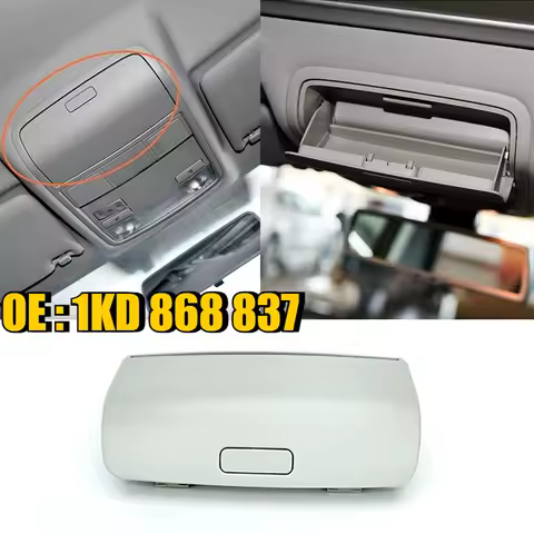 For VW Golf MK6 Passat B6 CC Tiguan Jetta MK5 Sharan Skoda Yeti Seat 1KD868837 Sun Glasses Case Holder Sunglasses Storage Box