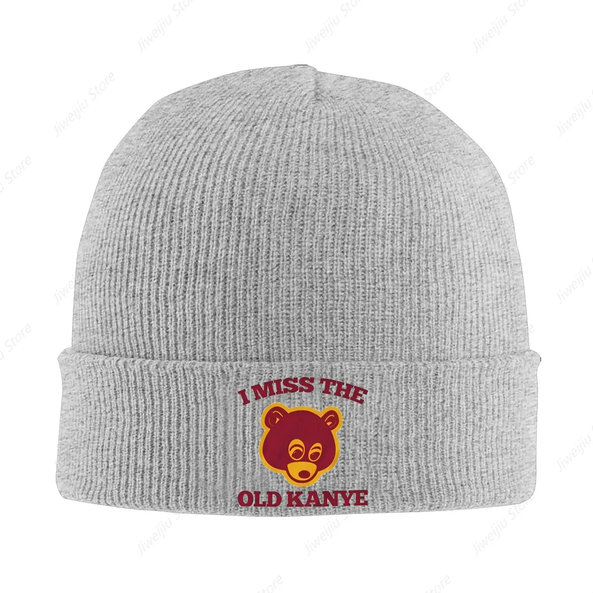 Men Women Cuff Beanie I Miss The Old Kanye West Accessories Winter Warm Knitting Skull Cap  Bonnet Hats