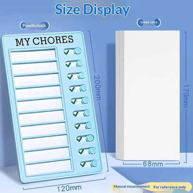 New 10 Blank Sheets Of Paper To Do List Memo Board Or 1Pc Sliding Chore Chart For Adults And Kids For Planning Reminders