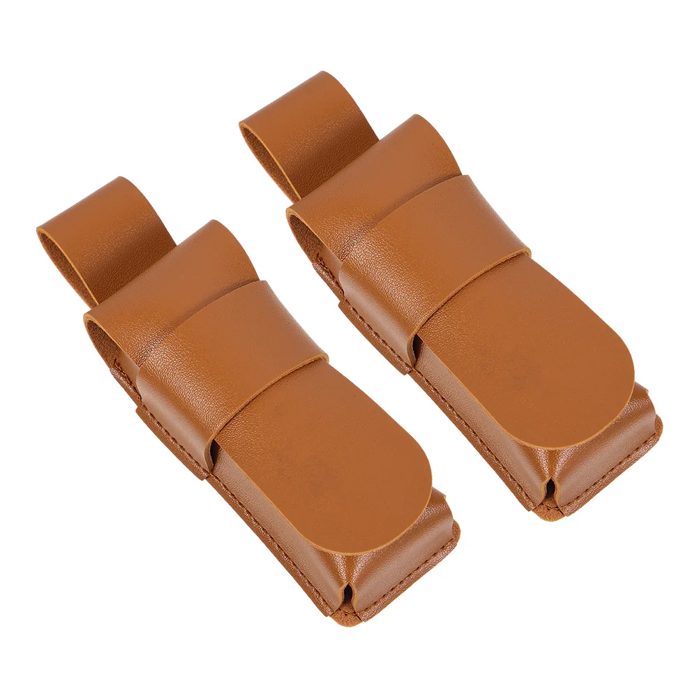 

2pcs Harmonica Case Portable Storage Holder Durable Carrying Sleeve Gift For Families Friends Travel Case Instrument