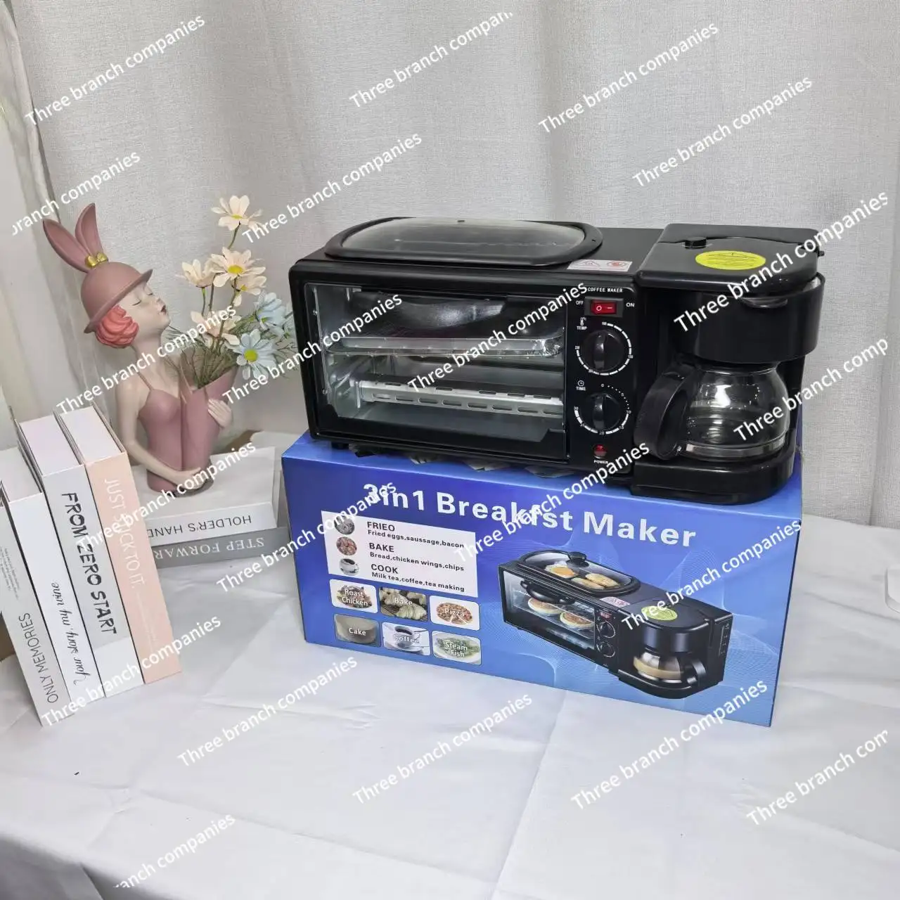 

R Home English Breakfast Maker Multifunctional Brewed Coffee Hot Milk Oven