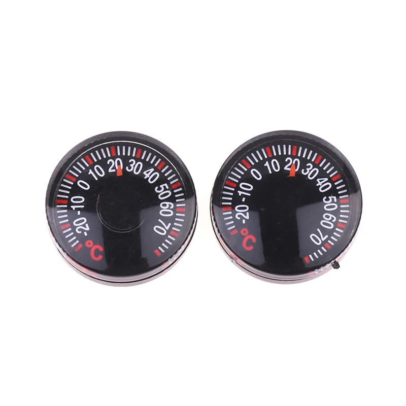 1PC -20~70°C 27MM Round Square High Accuracy Temperature Meter For Indoor Outdoor Wall Greenhouse Home Thermometer