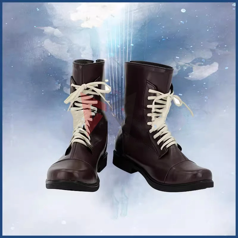 new-fallouting-lucy-maclean-cosplay-costume-accessories-brown-boots-for-game-party-halloween-custom-made