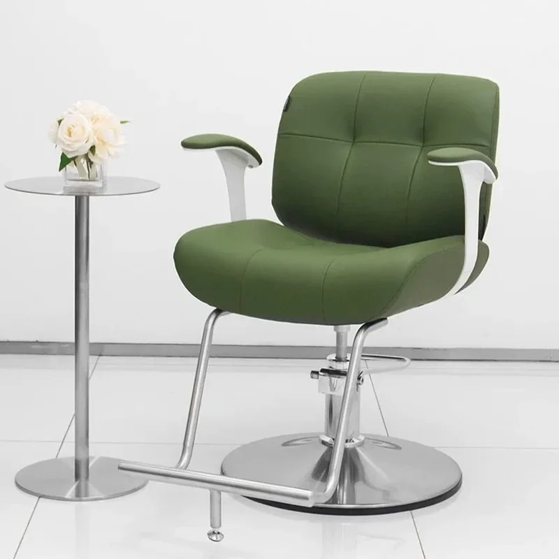 Swivel Luxury Styling Hair Barber Chair Waiting Professional Barber Chair Hairdresser Equipment Cadeira De Barbeiro Furniture