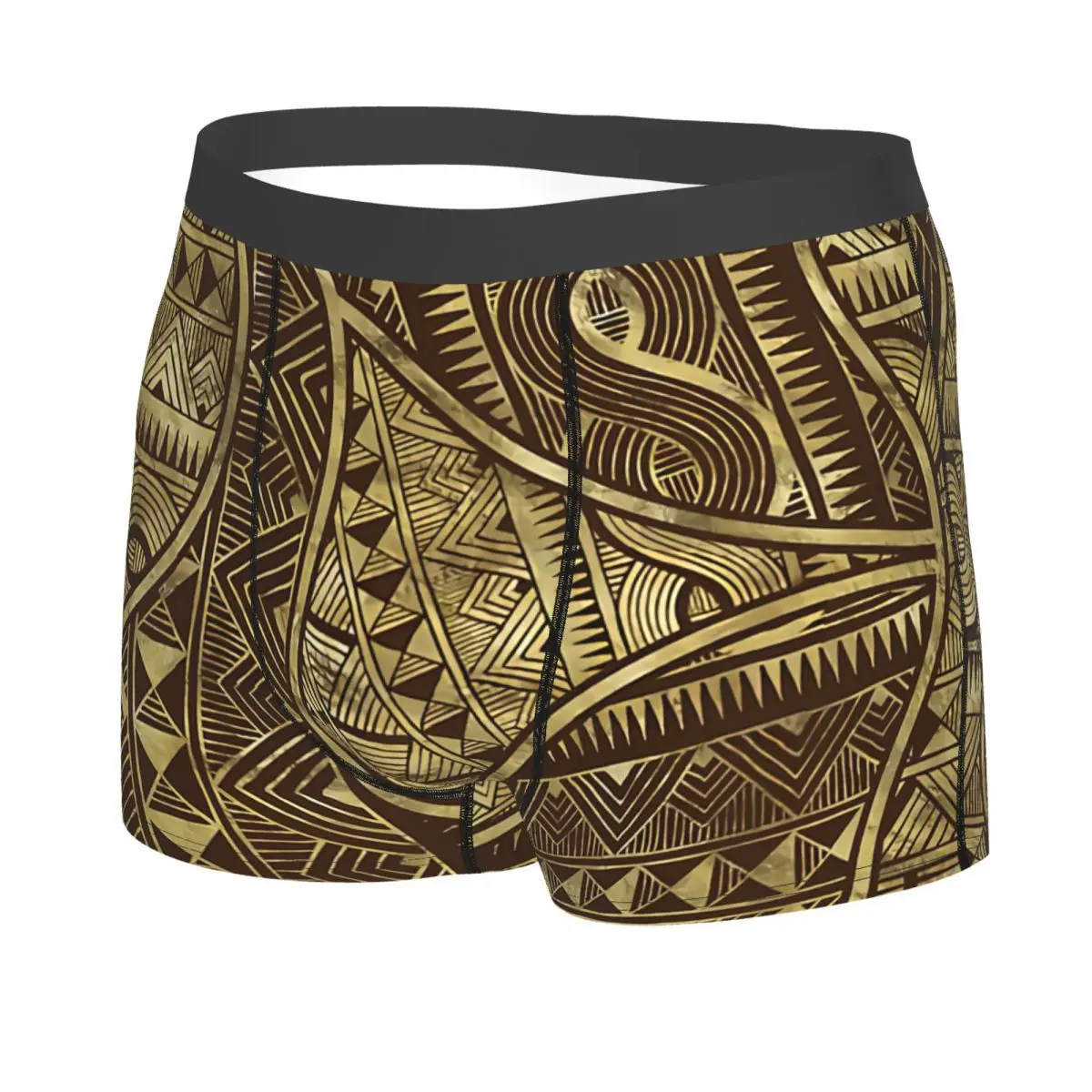 Ethnic Tribal Pattern Men Boxer Briefs Underpants Greek Viking Highly Breathable Top Quality Sexy Shorts Gift Idea