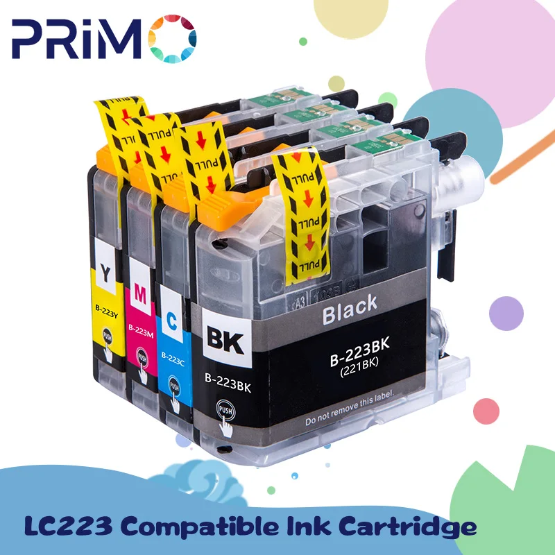 LC223 LC221 LC 223 cartuccia di inchiostro compatibile per Brother DCP-J562DW J4120DW MFC-J480DW J680DW J880DW J4420DW J4620DW J5320DW