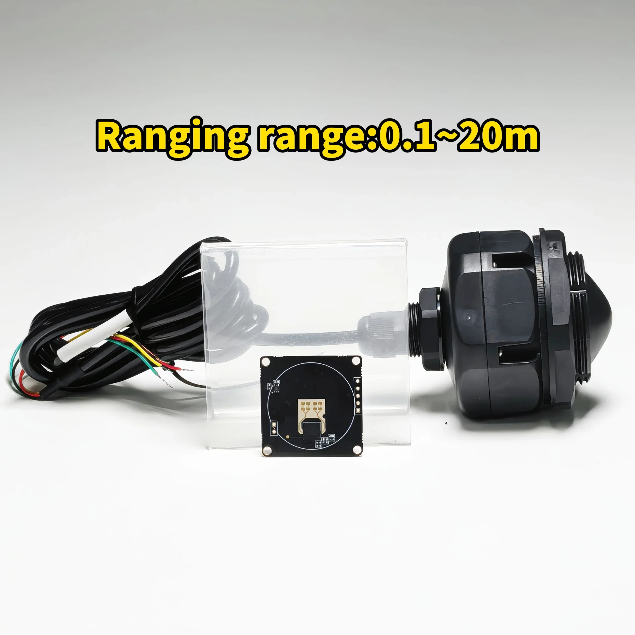 River water level liquid level monitoring sensor with RS485,water level sensor, ranging 1-130 feet millimeter wave radar module
