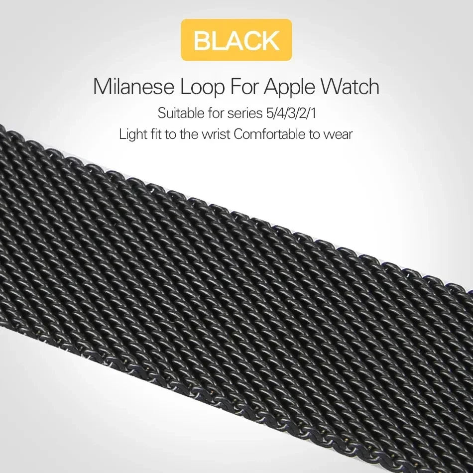 Milanese Loop for apple watch ultra 2 49mm band strap 44mm 45mm 40mm 41mm 38-42mm pride bracelet iwatch series 9 8 7 6 SE 5 4 3