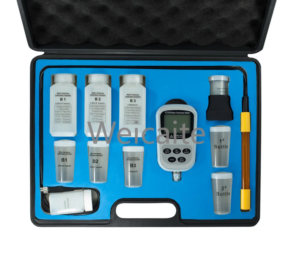 Medidor portátil de dureza de água tipo caneta medidor de água pura de dureza de água