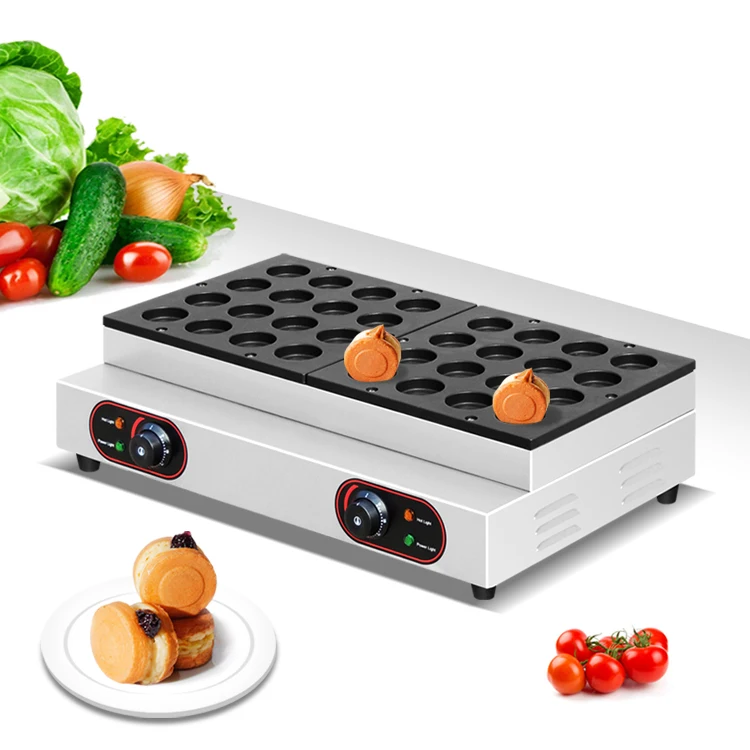 Professional Commercial Electric Crepe Maker Hot Sale Single Plate Pancake Crepe Machine For Household Hotel Use Stainless Steel