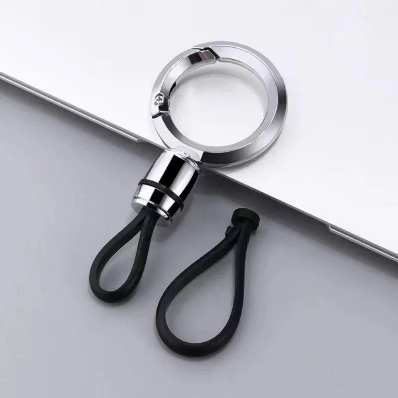 New Car Keychain Men\'s High-end Car Lanyard Simple Women\'s Keychain Anti Loss Car Supplies