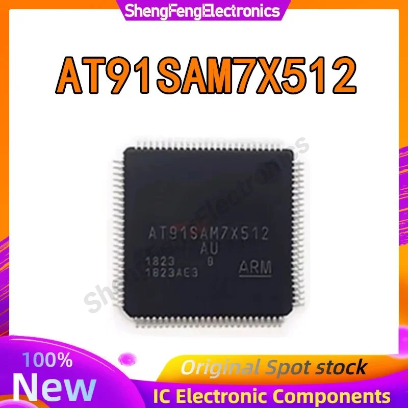 AT91SAM7X512 AT91SAM7X512-AU LQFP-100 IC MCU ชิป 100% ใหม่ต้นฉบับสต็อก