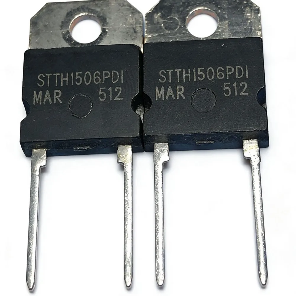 5PCS STTH1506PDI IXTT02N450HV 4500V 0.2A MJH6287 100V 20A TIP2955 IXTT16N50D2 16A500V FSBB30CH60C