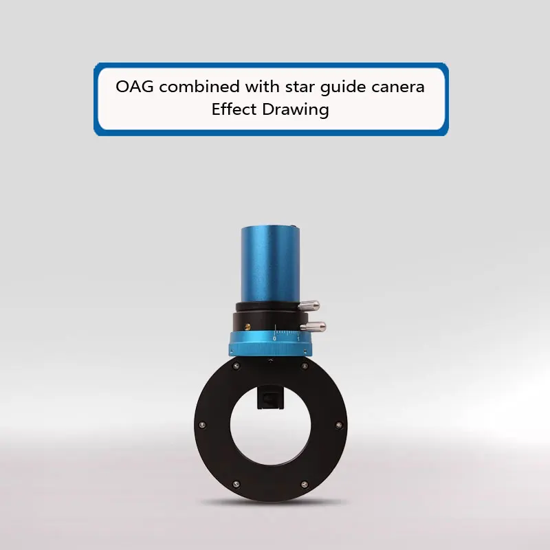 Touptek OAG off-axis guide M48/M54/M68 Combined with Star Camera Dual Spiral Focusing Astronomical Photography in Deep Space