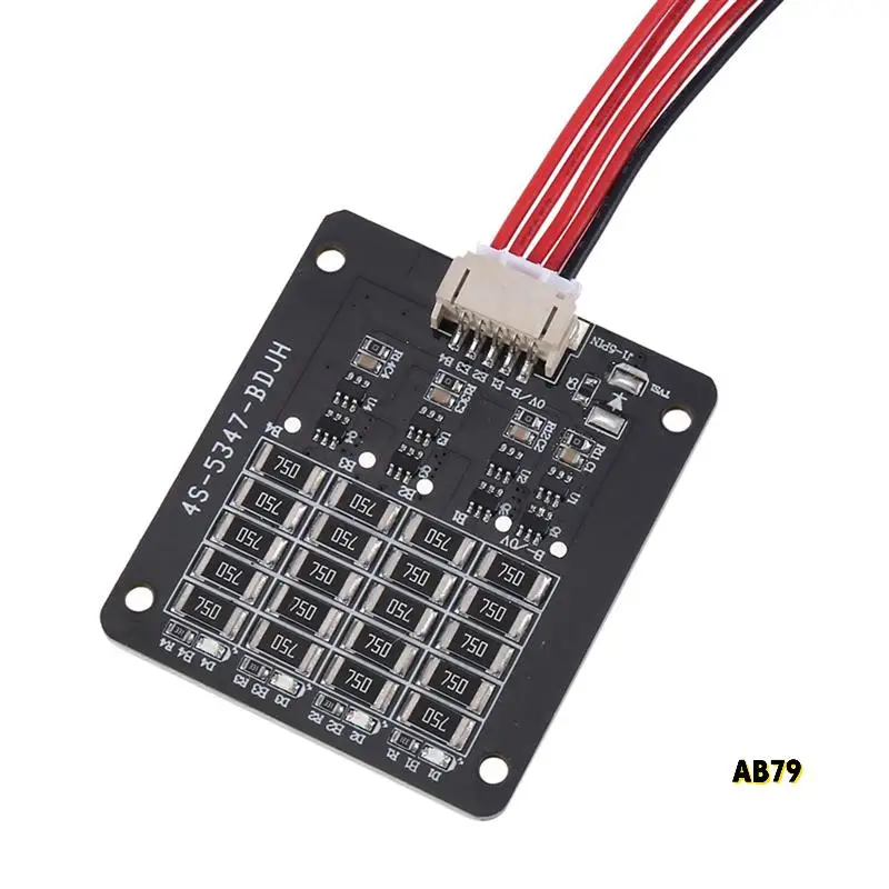 2X Lifepo4 Batteria al litio ferro fosfato Scheda di bilanciamento passivo Piastra di bilanciamento equalizzatore passivo (1-4S)