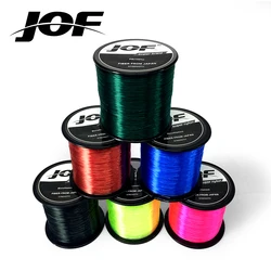JOF 1000m 3.4~28.6lb Invisible Fishing Line Monofilament Fly Line Ice Fishing Color Transparent Nylon Line River Reservoir