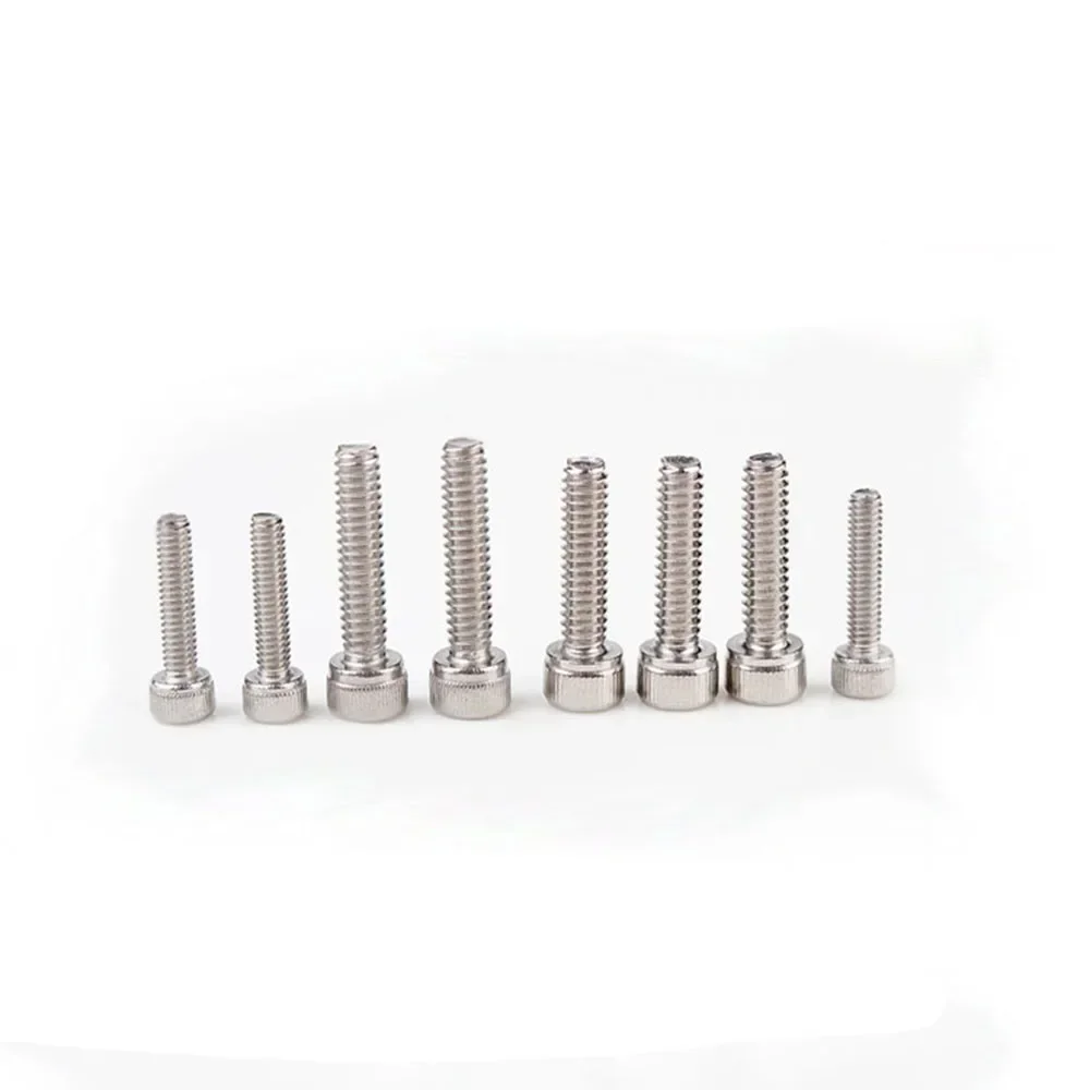 30Pcs M6 x 10mm/12mm/16mm/20mm/25mm/30mm/35mm Stainless Steel Screws Allen Hex Socket Head Screw Bolt Fastener