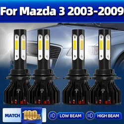 9005 HB3 Canbus H7 Ampoule Led Headlight 240W 40000LM High Low Beam Auto Headlamps 12V For Mazda 3 2003 2004 2005 2006 2007-2009