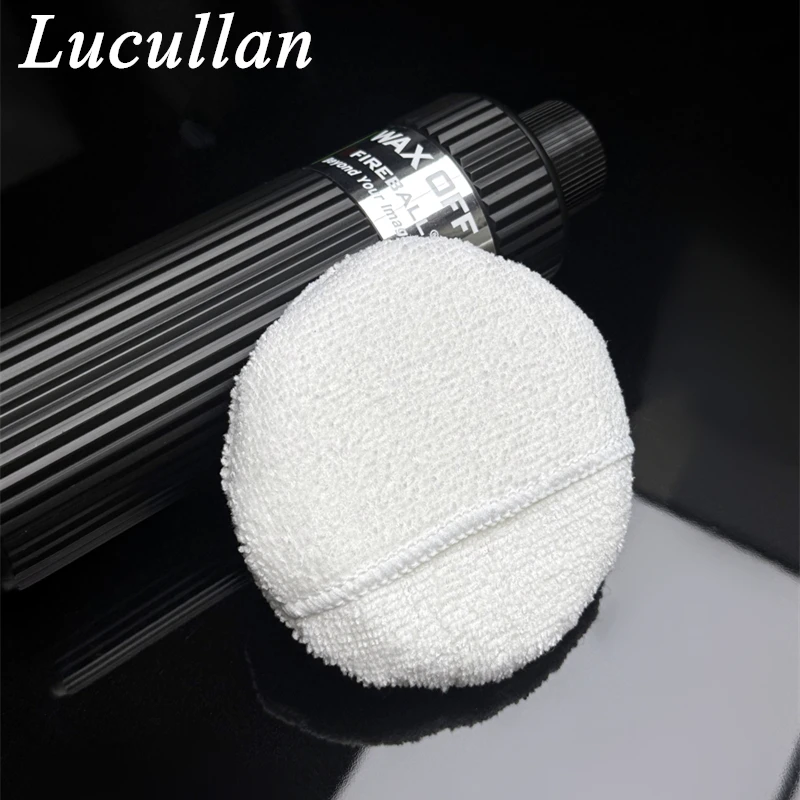 Lucullan White Terry Cloth Microfiber 4\