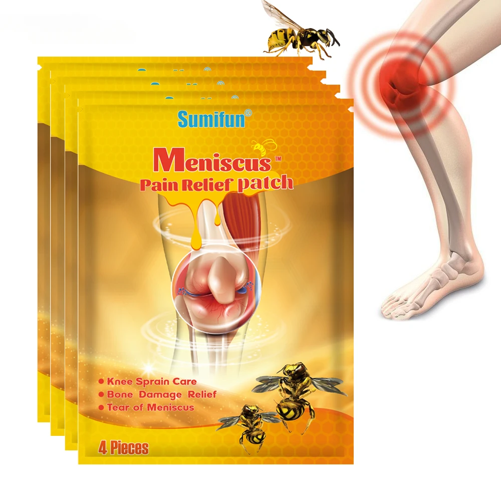 

20Pcs Bee Venom Meniscus Pain Relief Patch Knee Joint Muscle Ache Sticker Synovitis Arthritis Analgesia Care Plaster