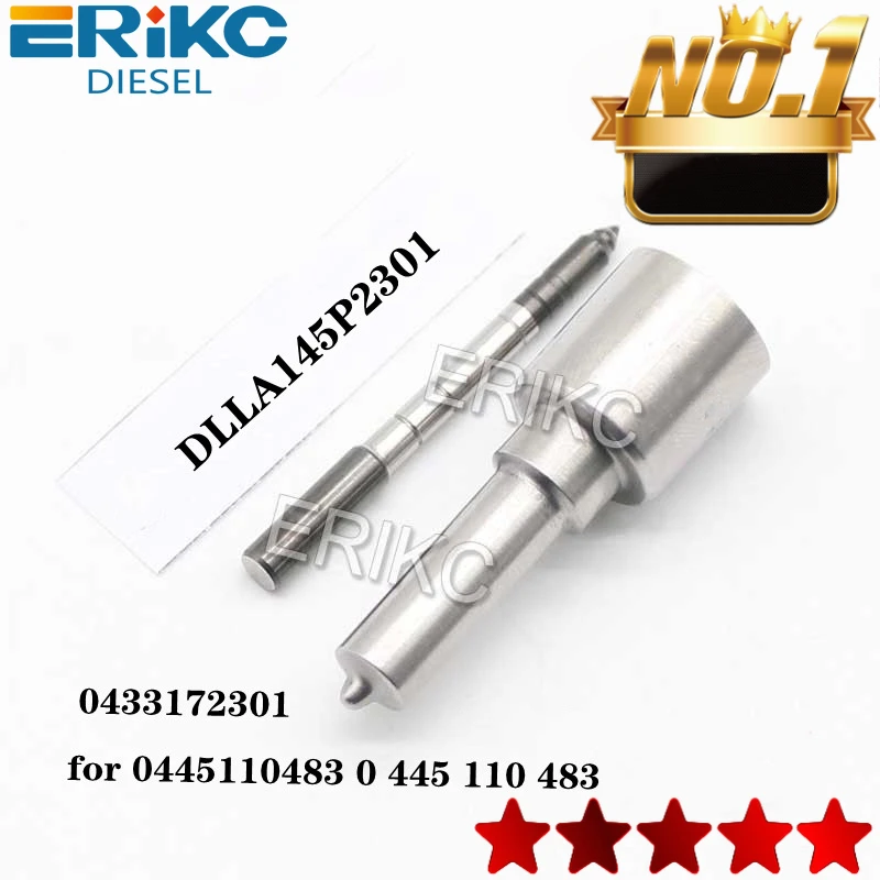 

ERIKC Diesel Engines Parts Nozzle DLLA145P2301 0 433 172 301 0433172301 for 0445110483 0 445 110 483