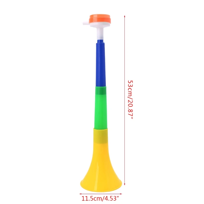 Musical Instruments Removable Football Stadium Cheer Horns European Cup Vuvuzela Cheerleading Horn Kid Trumpet Toy