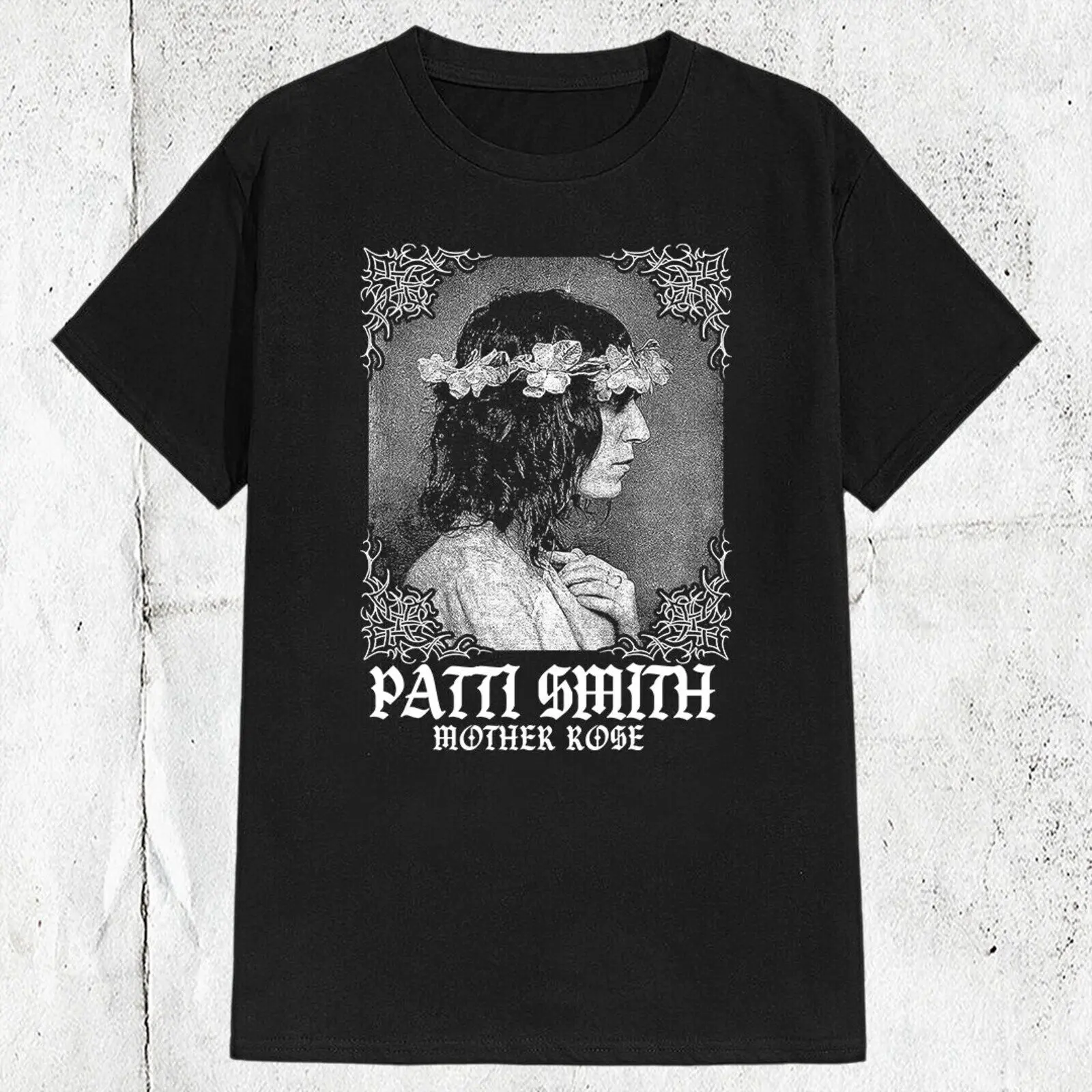 

Футболка в металлическом стиле Patti Smith